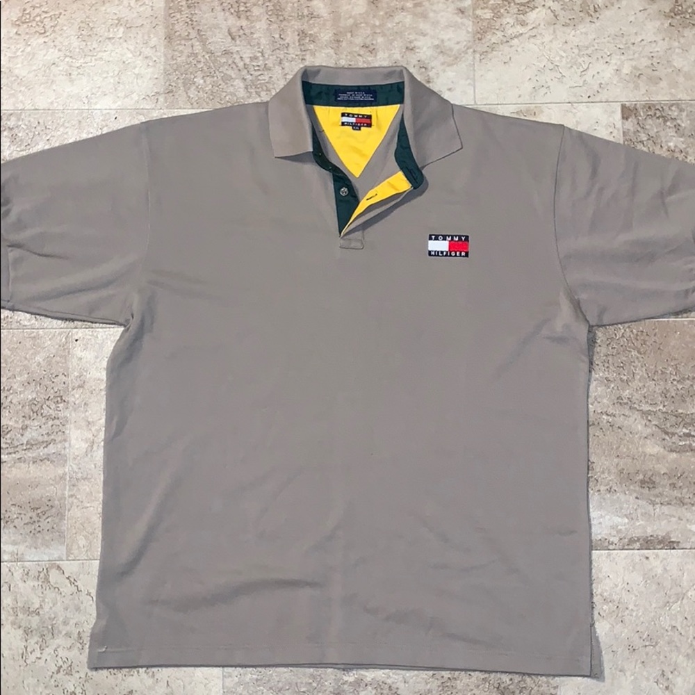 Tommy Hilfiger big flag vintage made in USA